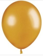 12 İnc Metalik Altın Balon