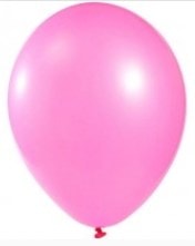 12 İnc Metalik Pembe Balon
