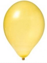 12 İnc Metalik Sarı Balon