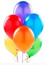 baskısız açık yeşil balon